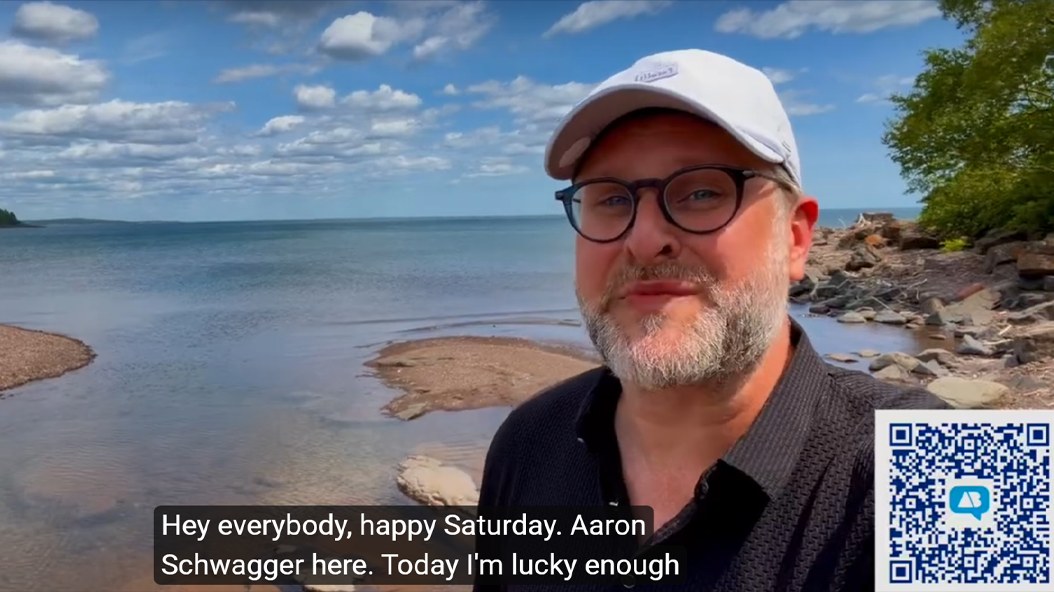 Video message from Aaron Schweiger